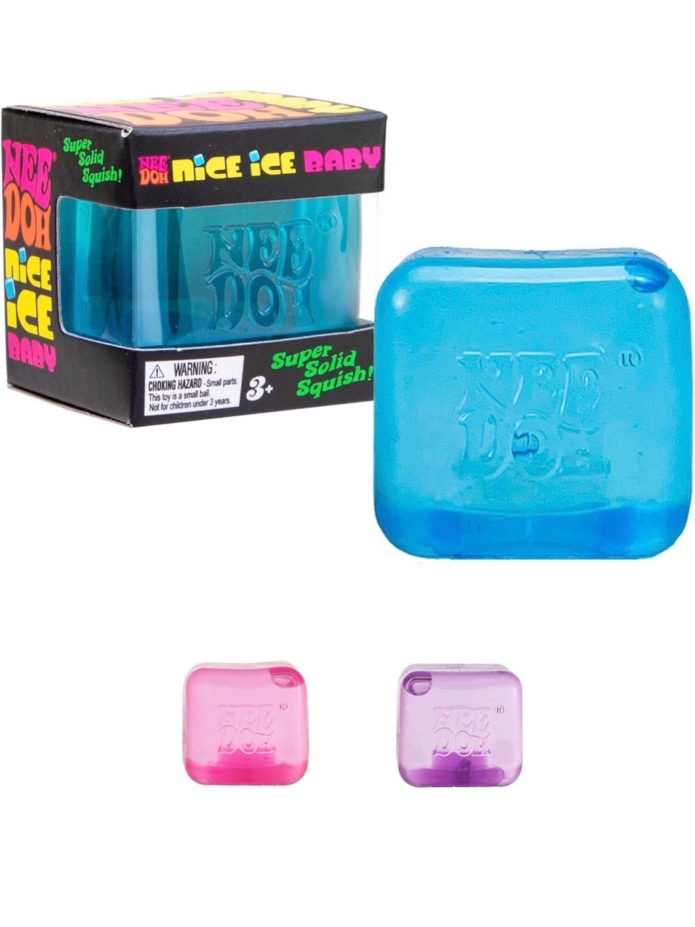 SCHYLLING NEEDOH | Nice Ice Baby Scentsy Squeeze Toy Single Mini Nice Cube in